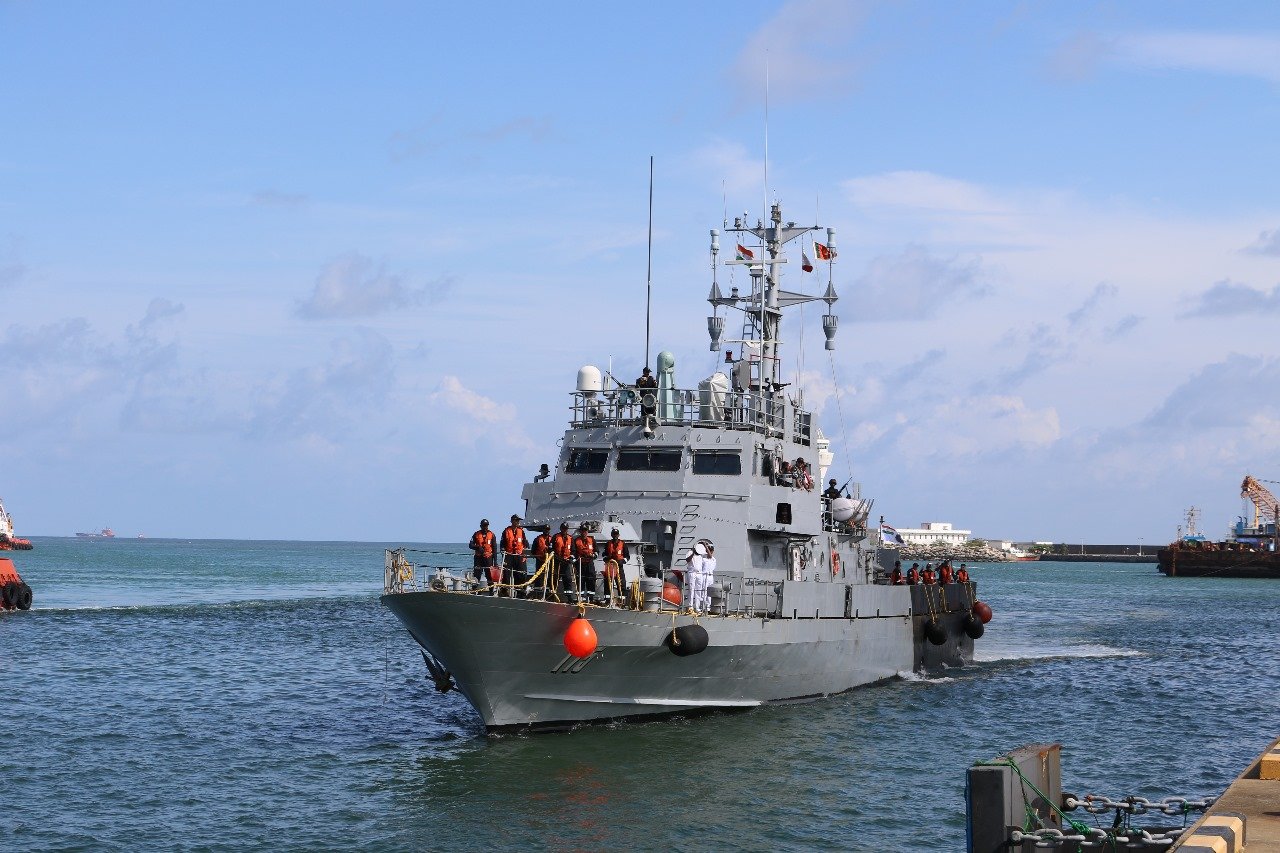 Indian Navy Ship Kalpeni visits Colombo